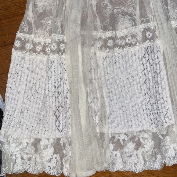 sexy lace bachelorette bride low mini dress sexy vacation baecation trip - Picture 5 of 6